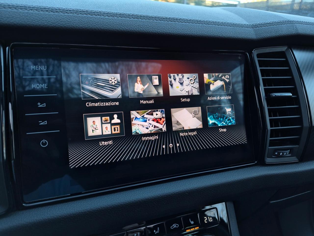 Skoda Kodiaq 2.0 TDI SPORTLINE DSG 4X4 TETTO APRIBILE MATRIX