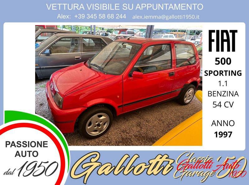 FIAT Cinquecento 1.1i cat Sporting