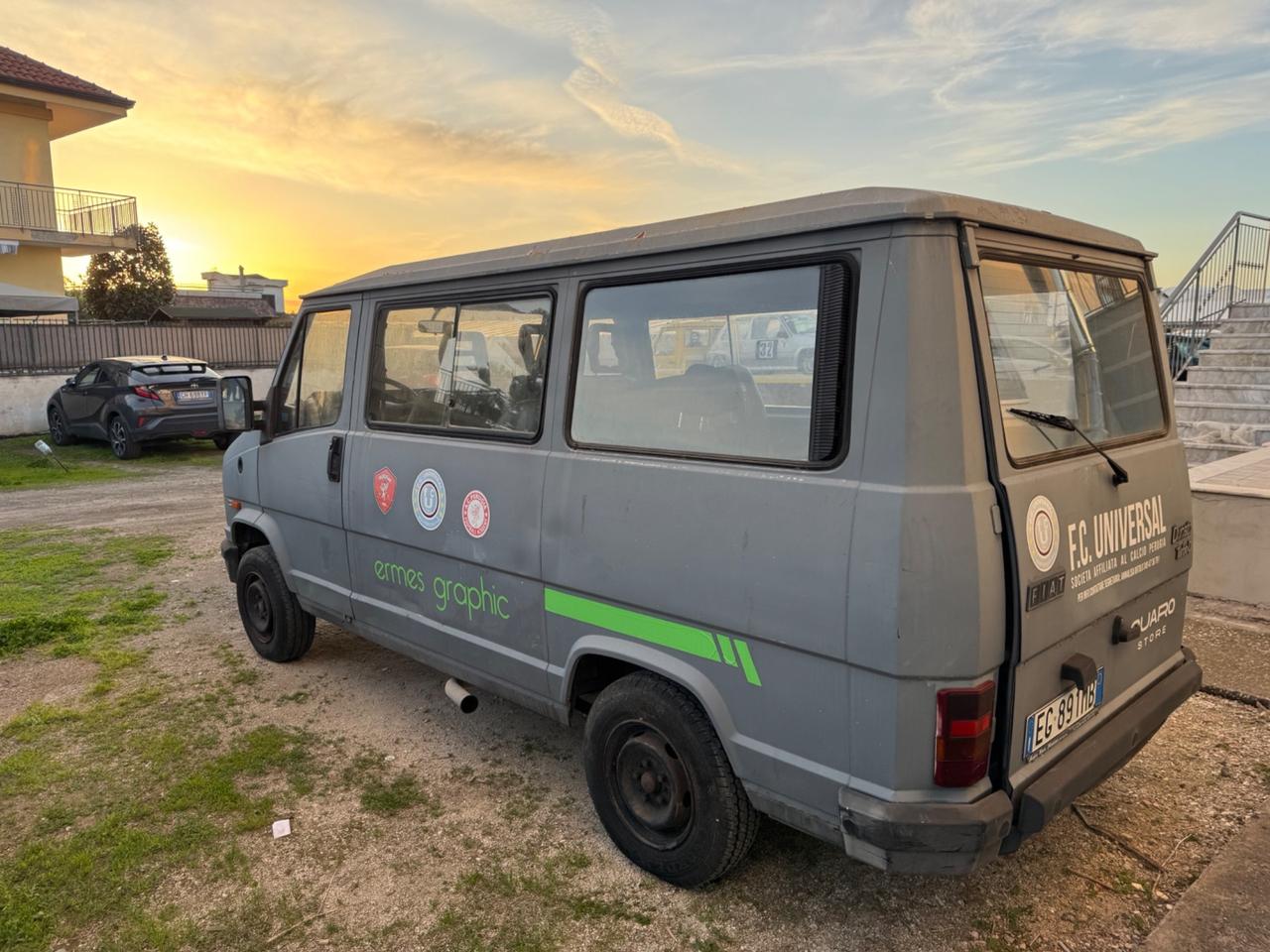 Fiat talento 9 posti iscritto asi