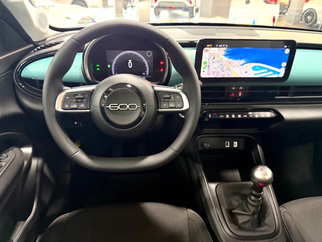 FIAT 600 ICON 100CV+CARPLAY WI-FI+VIRTUAL COCKPIT+PDC