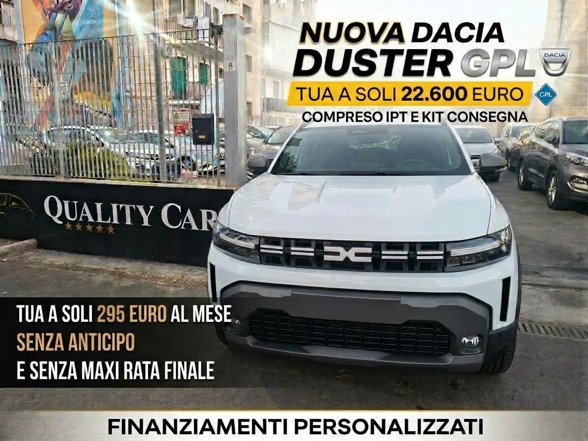 DACIA DUSTER GPL NUOVA TUA A SOLI 295 EURO AL MESE