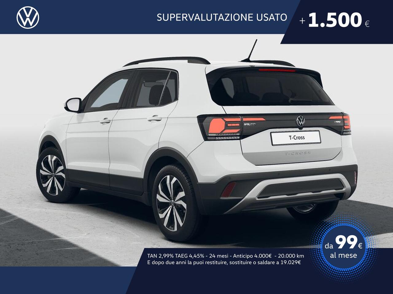 Volkswagen T-Cross 1.0 tsi edition plus 115cv