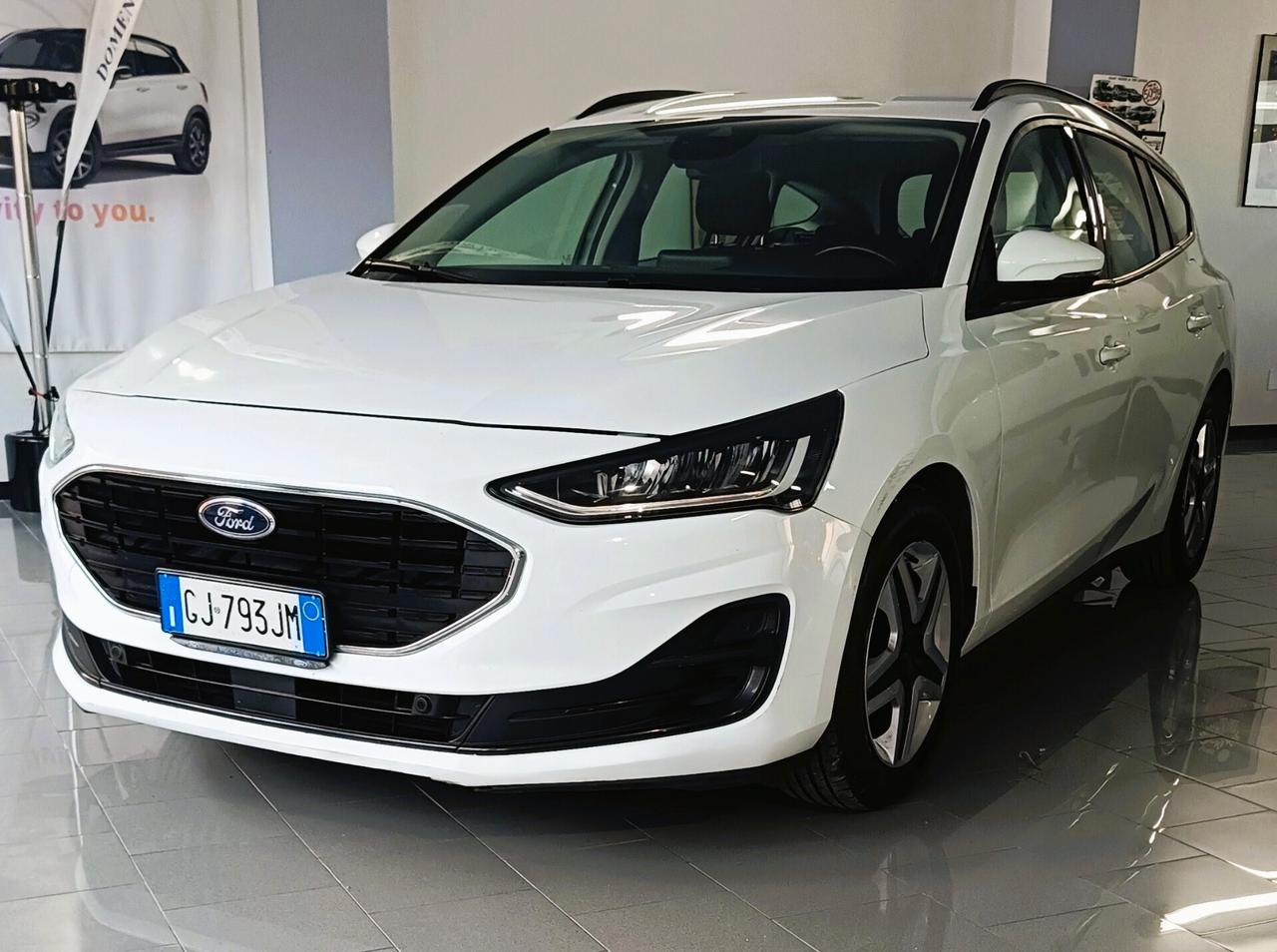 Ford Focus 1.5 EcoBlue 120 CV SW Business Bianca 2022