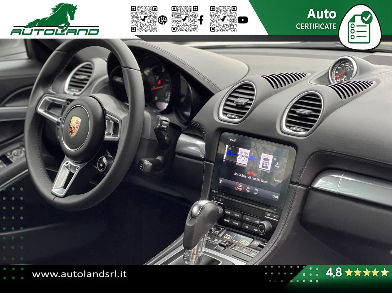 Porsche 718 Cayman 2.0 300cv pdk UNIPRO UFFICIALE