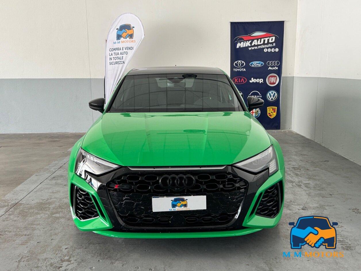 Audi RS3 Sportback 2.5 tfsi quattro s-tronic UNICOPRO-CARBOCERAMICI- COLORE EXCLUSIVE-GARANZIA AUDI 2028-LIM 290KM/H