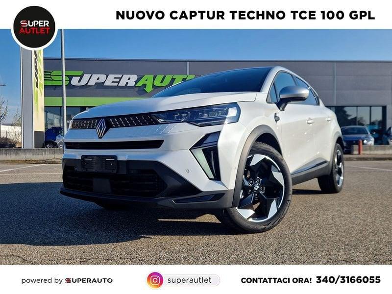 Renault Captur NUOVO techno TCe 100 GPL