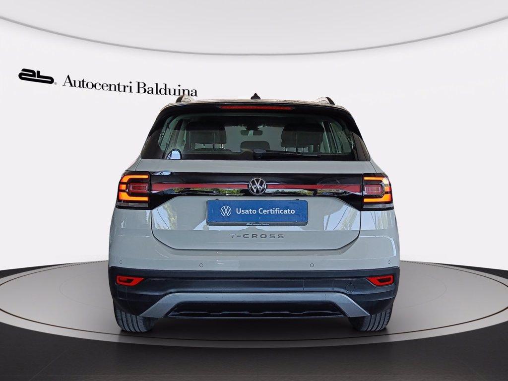 VOLKSWAGEN T-cross 1.0 tsi style 95cv del 2022