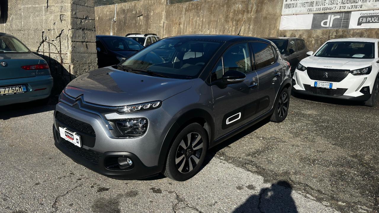 Citroen C3 PureTech 83 S&S Max KM 13.800 - 2024
