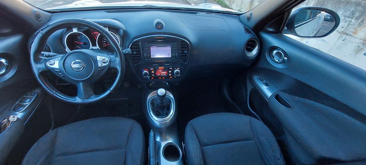 JUKE 1,5 DIESEL 110 CV MINISTRY OF SOUND NAVIGATORE TELEFONO LEGA RETOCAMERA IMPECCABILE