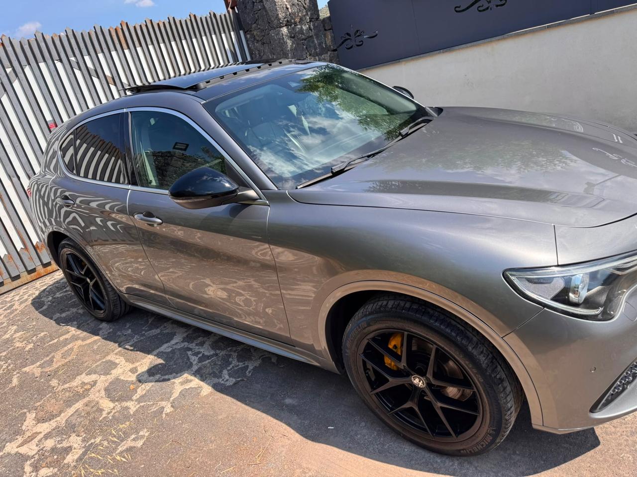 alfa romeo stelvio 2.0 turbo benzina 280cv aceto permuta