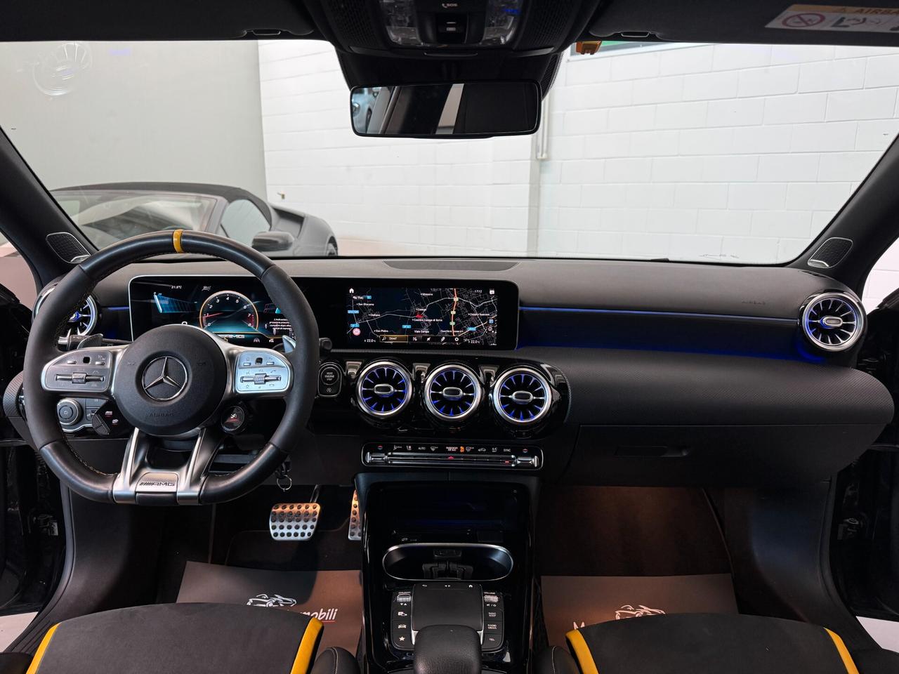 Mercedes-Benz A 45 AMG A45s Turbo 4Matic+ 2.0cc 421cv Tetto apribile Sedili a guscio Block&shaft