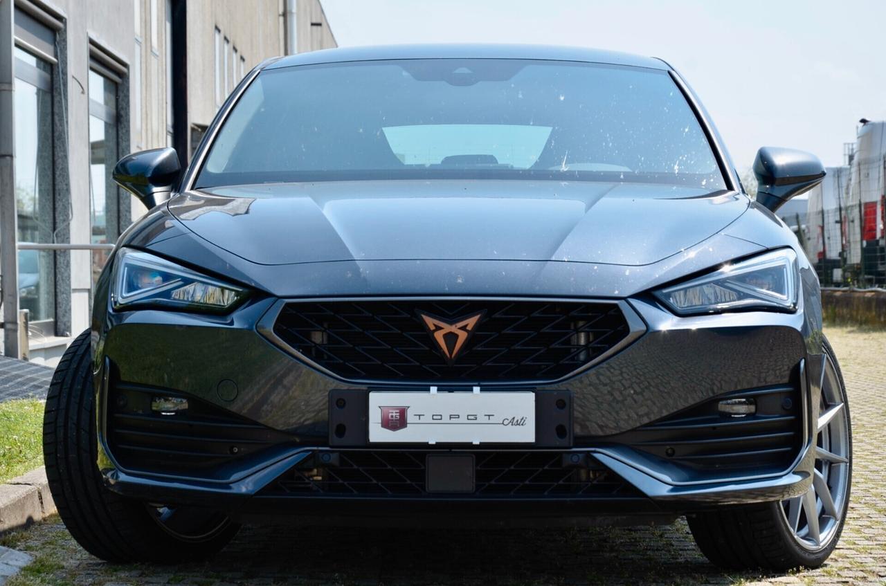 CUPRA LEON 1.4 E-HYBRID PLUG-IN VZ 245cv DSG, GAR. CUPRA 10/27, SERVICE CUPRA, UFF ITALIANA, EURO 6D, SCARICO, CERCHI MOTEC 19", DCC, PERMUTE