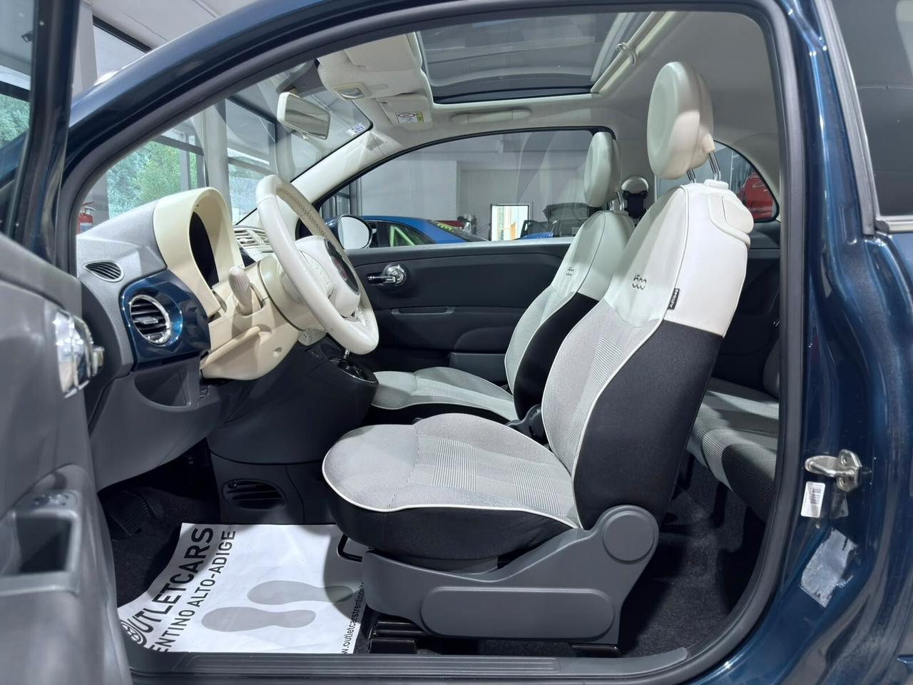 FIAT 500 AUTOMATICA 99.000km TETTO PANORAMICO