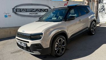 JEEP AVENGER BEV SUMMIT KM0 2026 TETTO APRIBILE