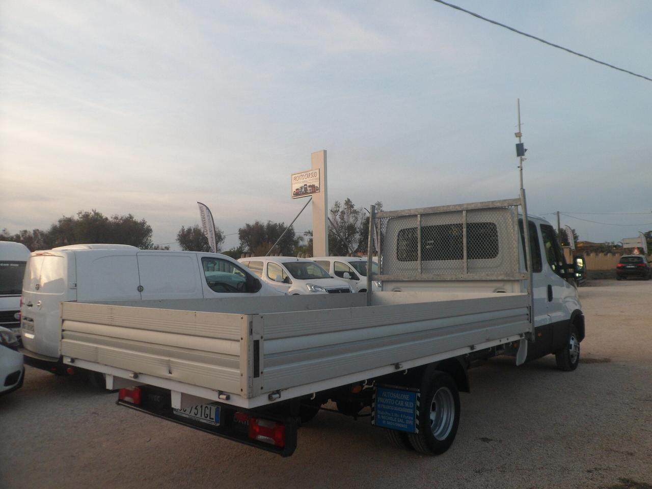 Iveco Daily 35c16 doppia cabina cassone fisso