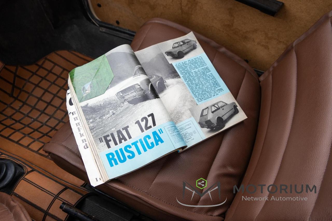 Fiat 127 "RUSTICA" - TARGA NERA ORIGINALE