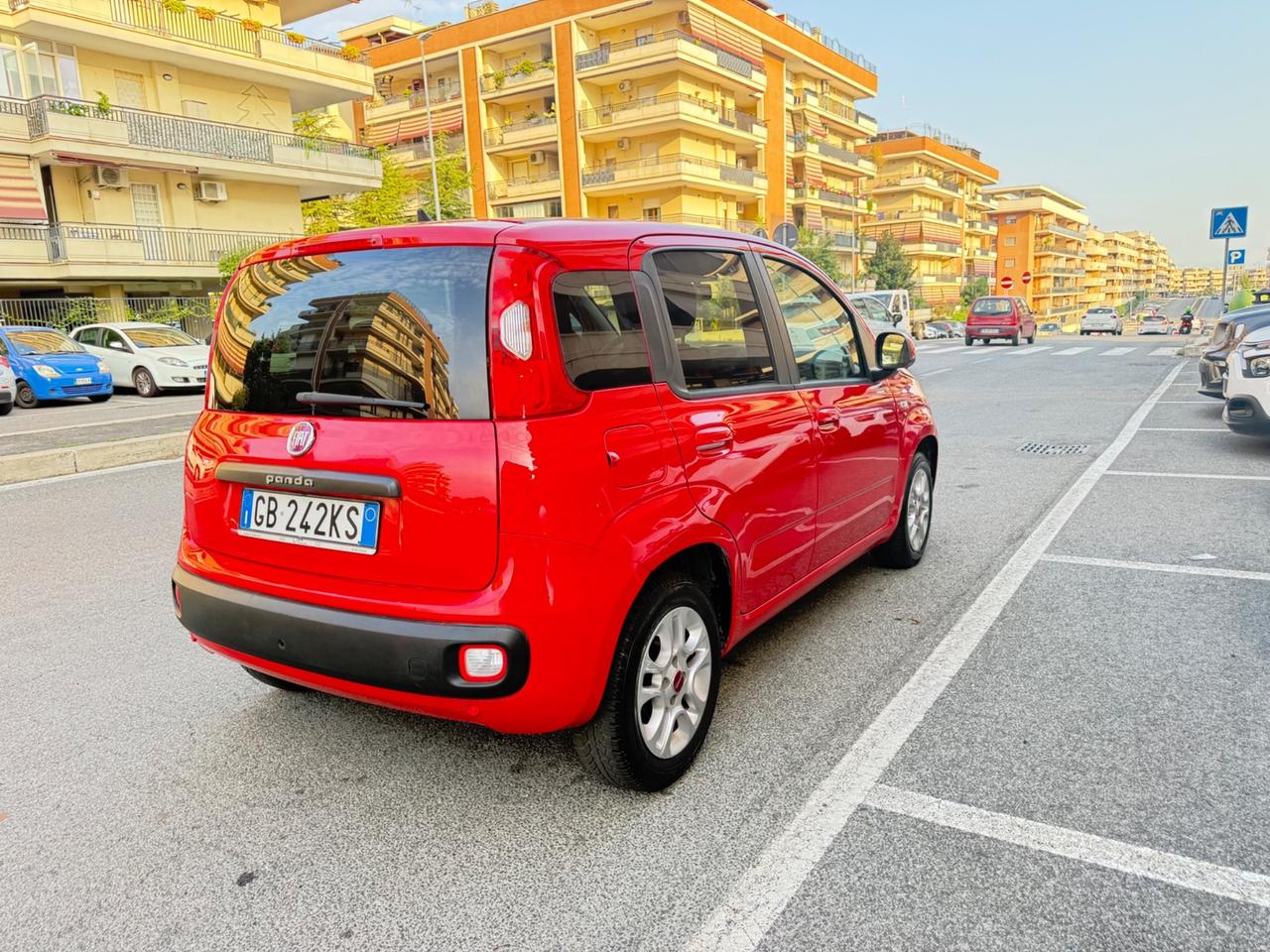 Fiat Panda 1.2 Lounge LED PDC CERCHI 15 VOLANTE MULTIFUNZIONE 5 POSTO OMOLOGATO