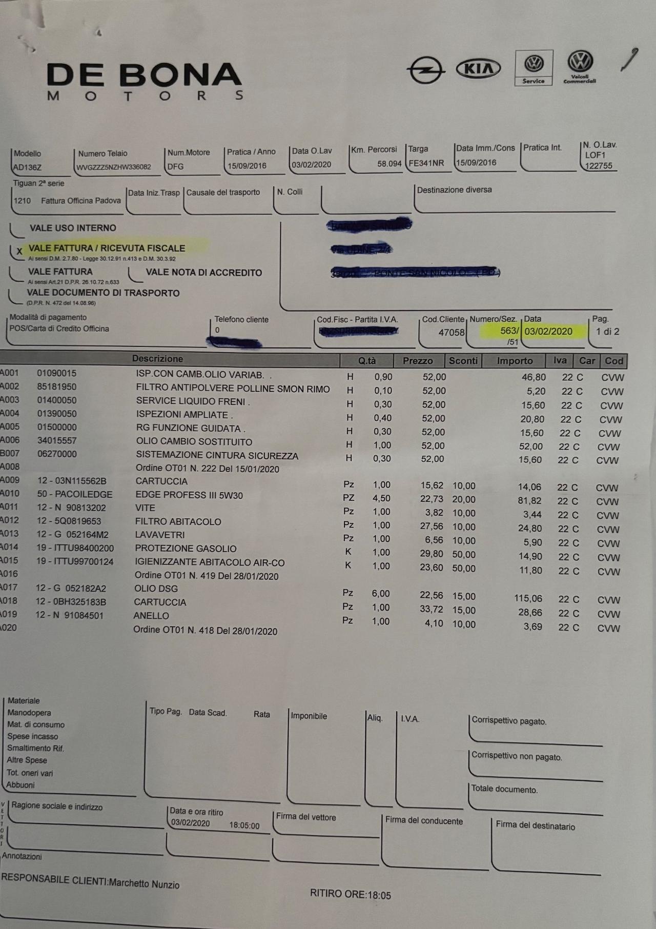 Volkswagen Tiguan 2.0 TDI DSG BlueMotion