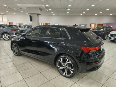 Audi A3 SPB 40 TFSI e S tronic identity Black 204cv