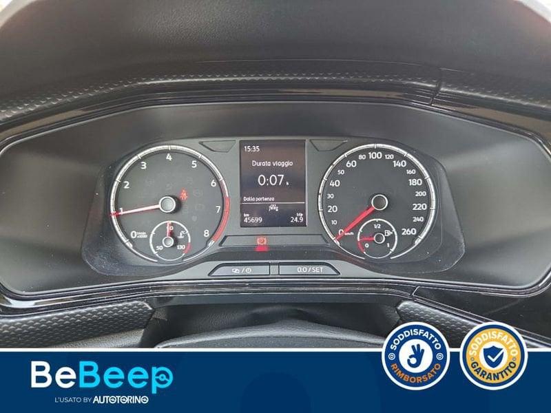 Volkswagen T-Cross 1.0 TSI SPORT 95CV