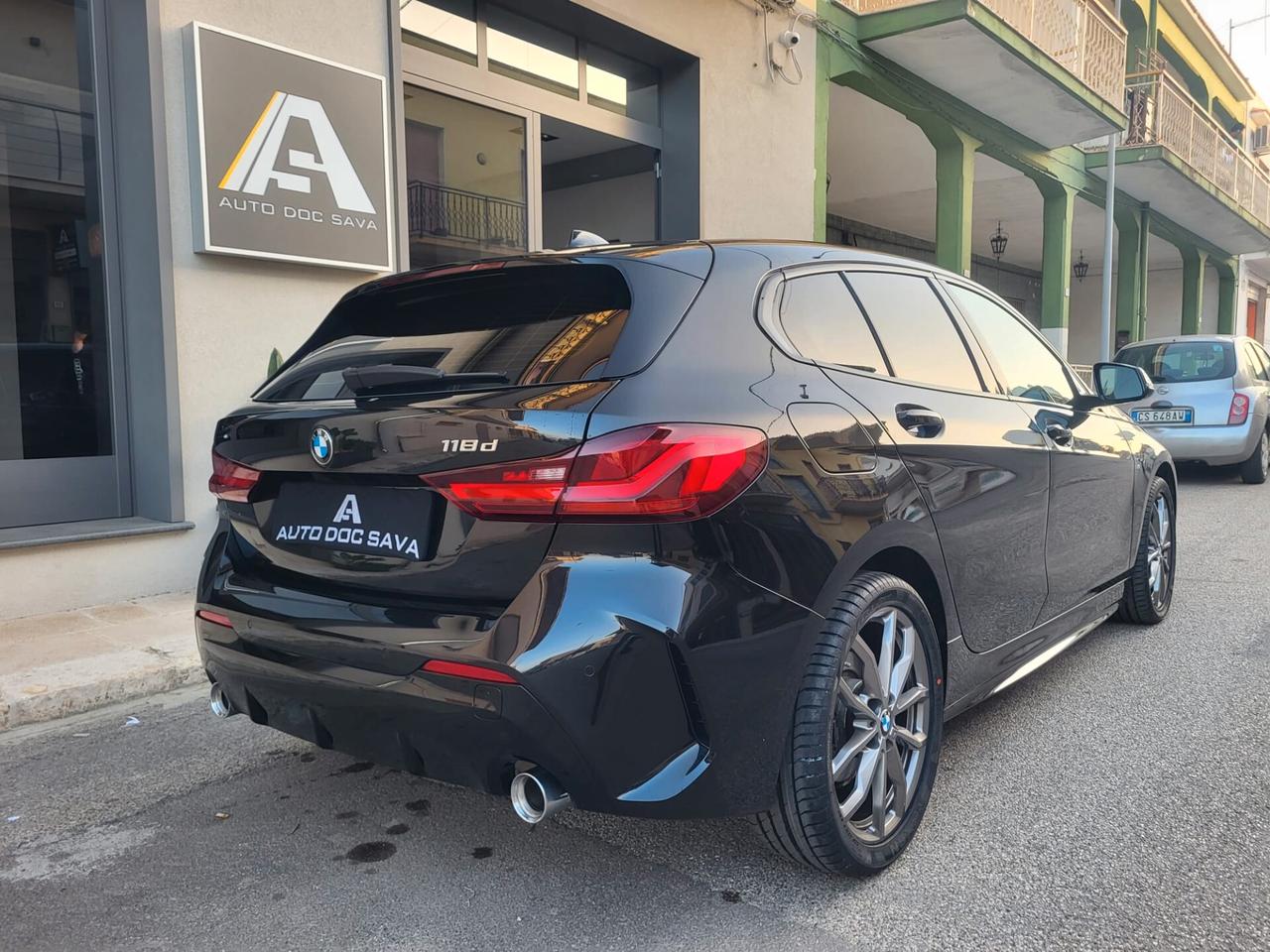 Bmw 118 d 150 Cv M-Sport Full Led Pack Luci Vetri Oscurati...