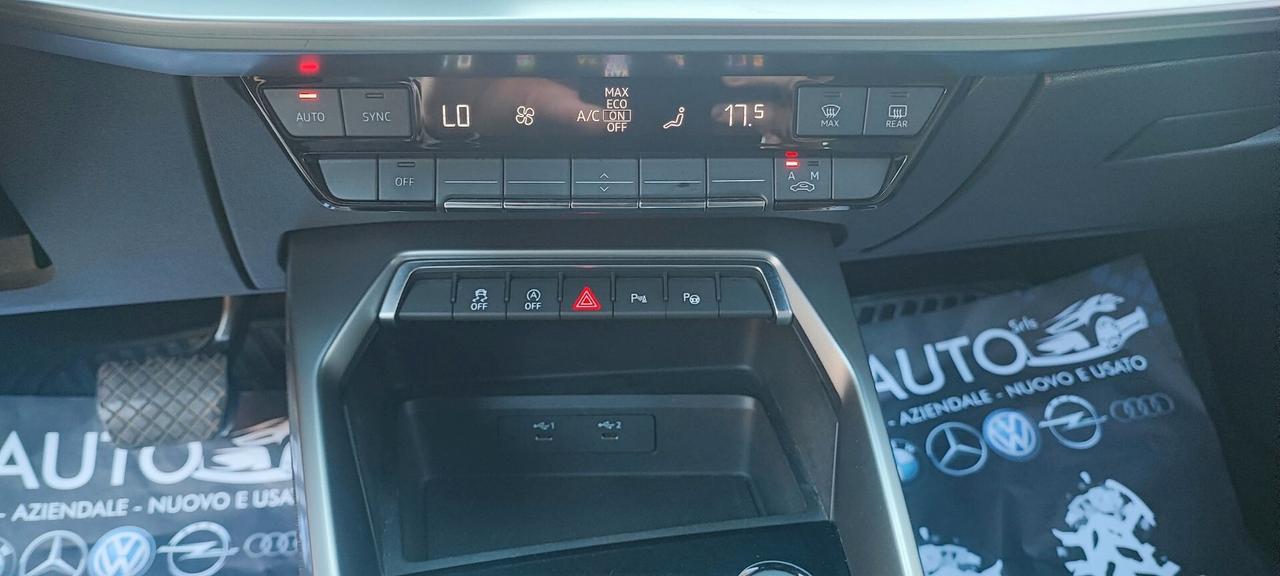 Audi A3 30 automatica metano di serie 2022