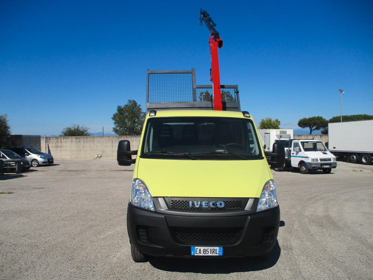 Iveco Daily 50C15 K 3000 150CV E4 GRU FASSI F28/3S+RIBALTABILE