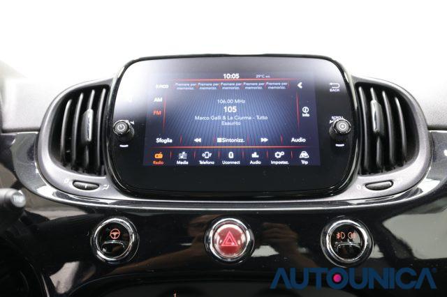 FIAT 500 1.2 120° TETTO PANORAMA FARI LED