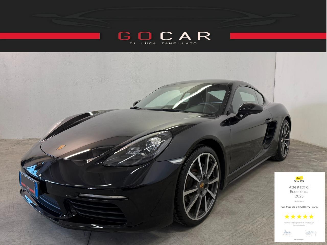 Porsche Cayman 718 300cv Pdk Ufficiale - Book service 1 Propiet