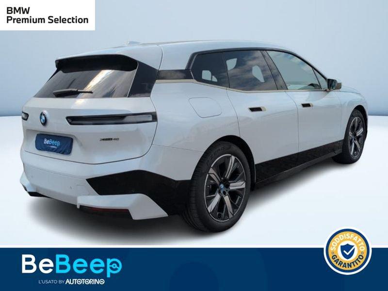 BMW iX XDRIVE40 PACCHETTO SPORTIVO