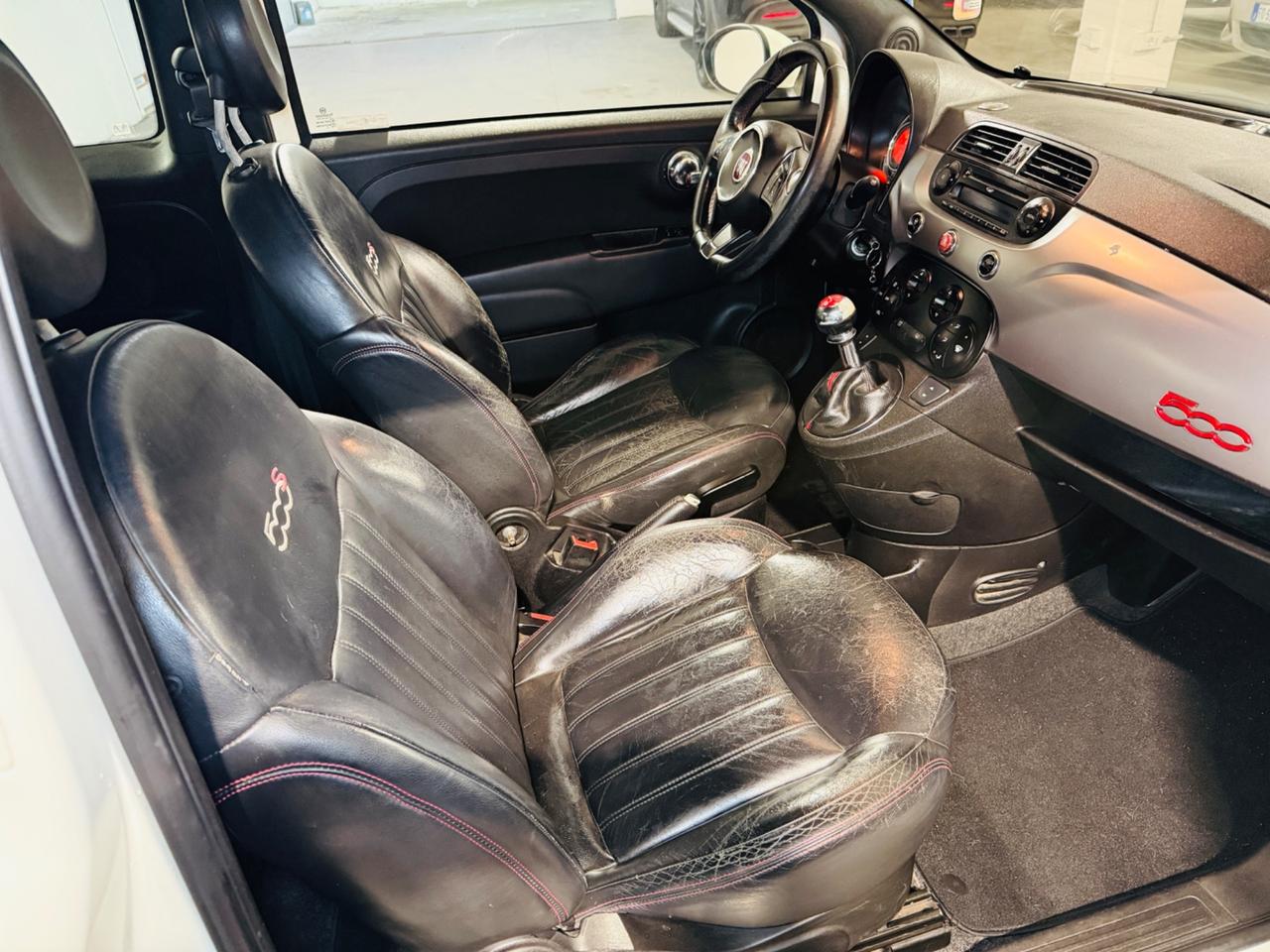 500 CABRIO*1.2 S*PELLE*FULL* *NEOPATENTATI*