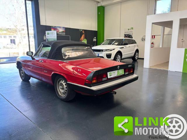 ALFA ROMEO Spider 1.6 PINNINFARINA, AUTO D'EPOCA, KM CERT.