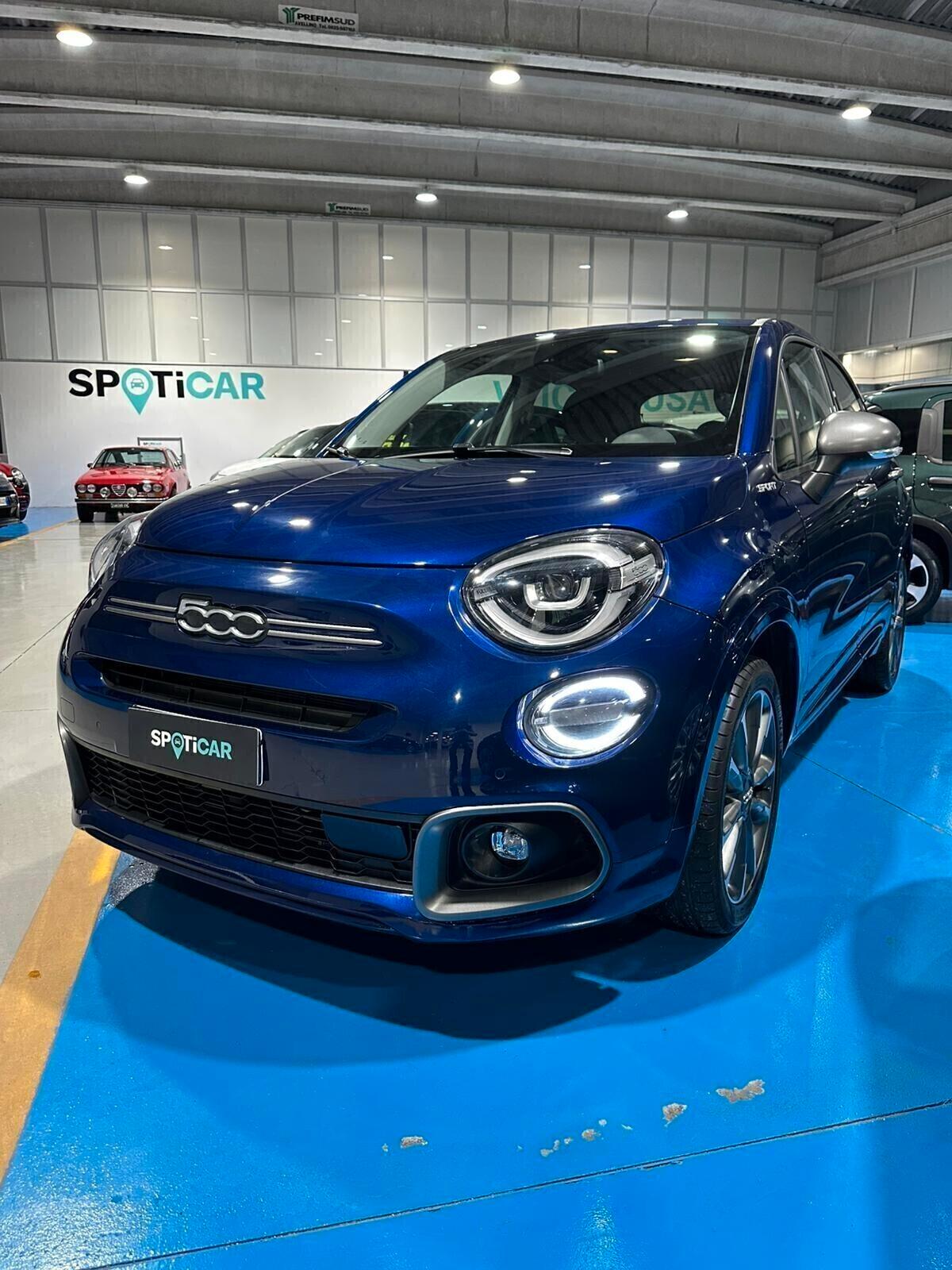 Fiat 500X SPORT 2024 Fari a LED e Telecamera