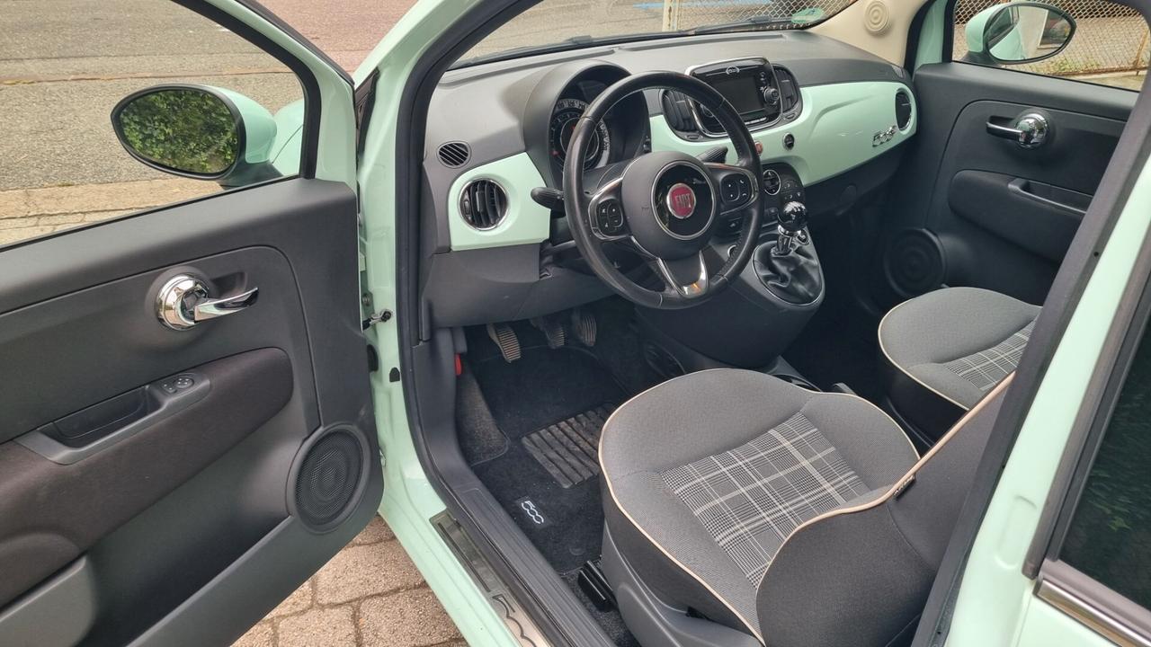 Fiat 500 C 1.2 Lounge 69cv mod2016 km42900 neopat