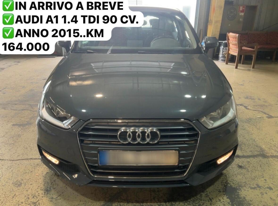AUDI A1 SPB BI-COLORE 1.4 TDI METAL PLUS PERFETTA