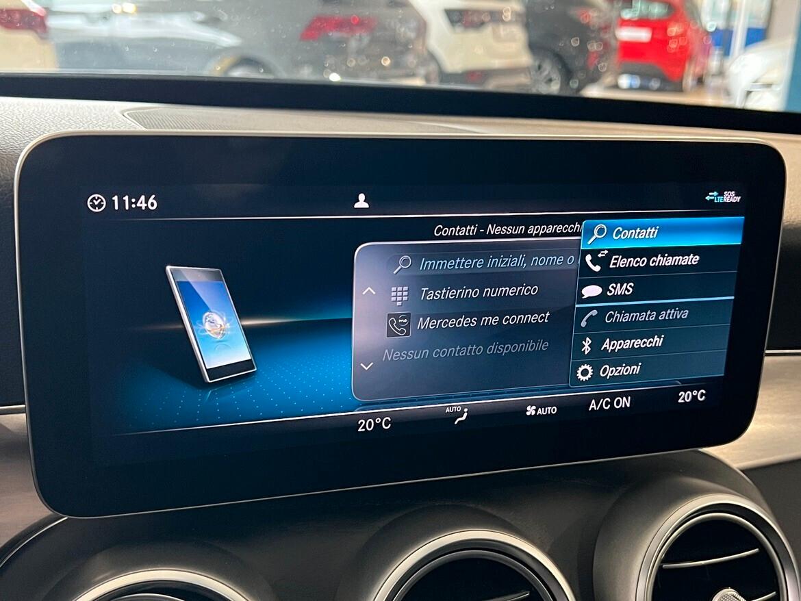 Mercedes-Benz C 200 d S.W. Auto Sport App conn Navi Led 19"