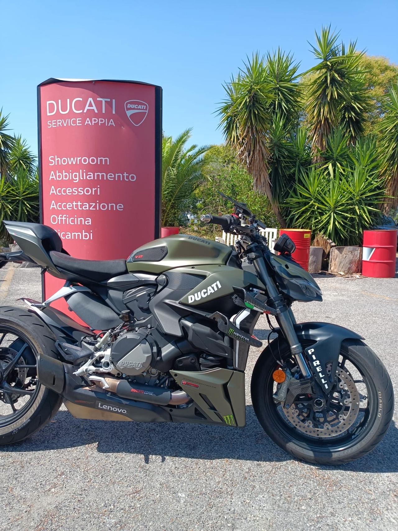Ducati Streetfighter V2 STORM GREEN