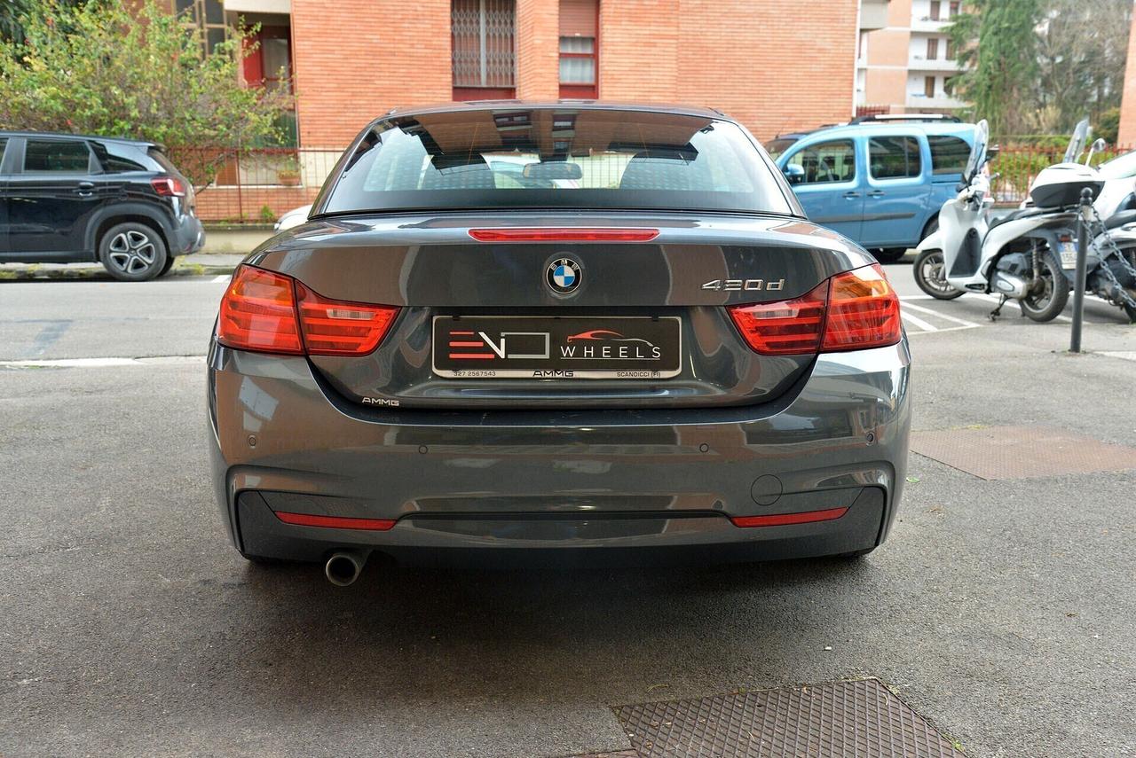 Bmw 420 BMW serie 4 cabrio MSport automatica Euro 6