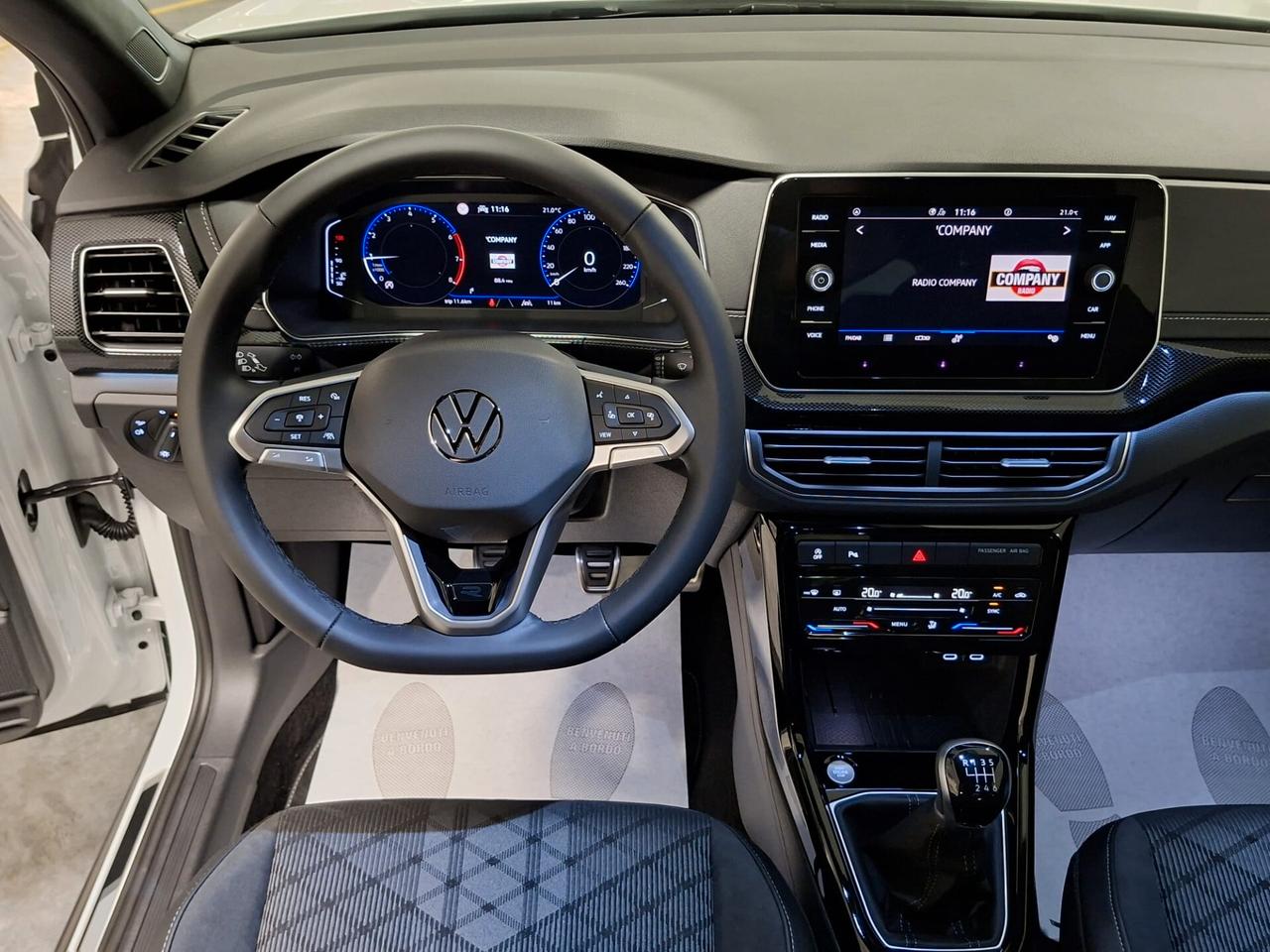 Volkswagen T-Cross 1000 TSI 116CV R-Line Plus Km.0