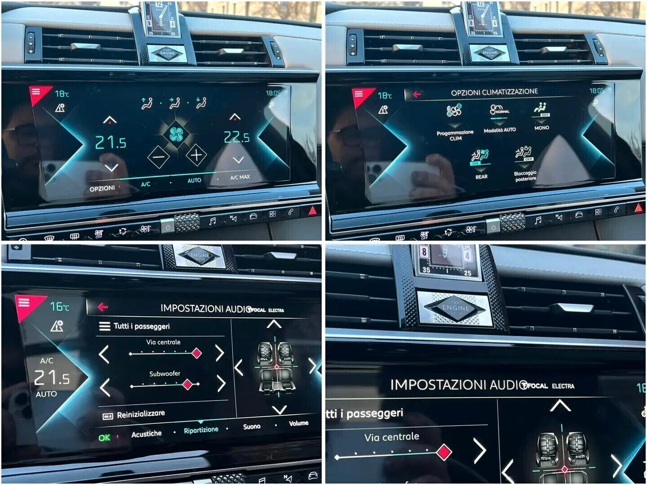 DS Automobiles DS 7 Crossback 1.6 E-Tense 300cv PHEV aut.8 4X4 E6D Ligne Noire