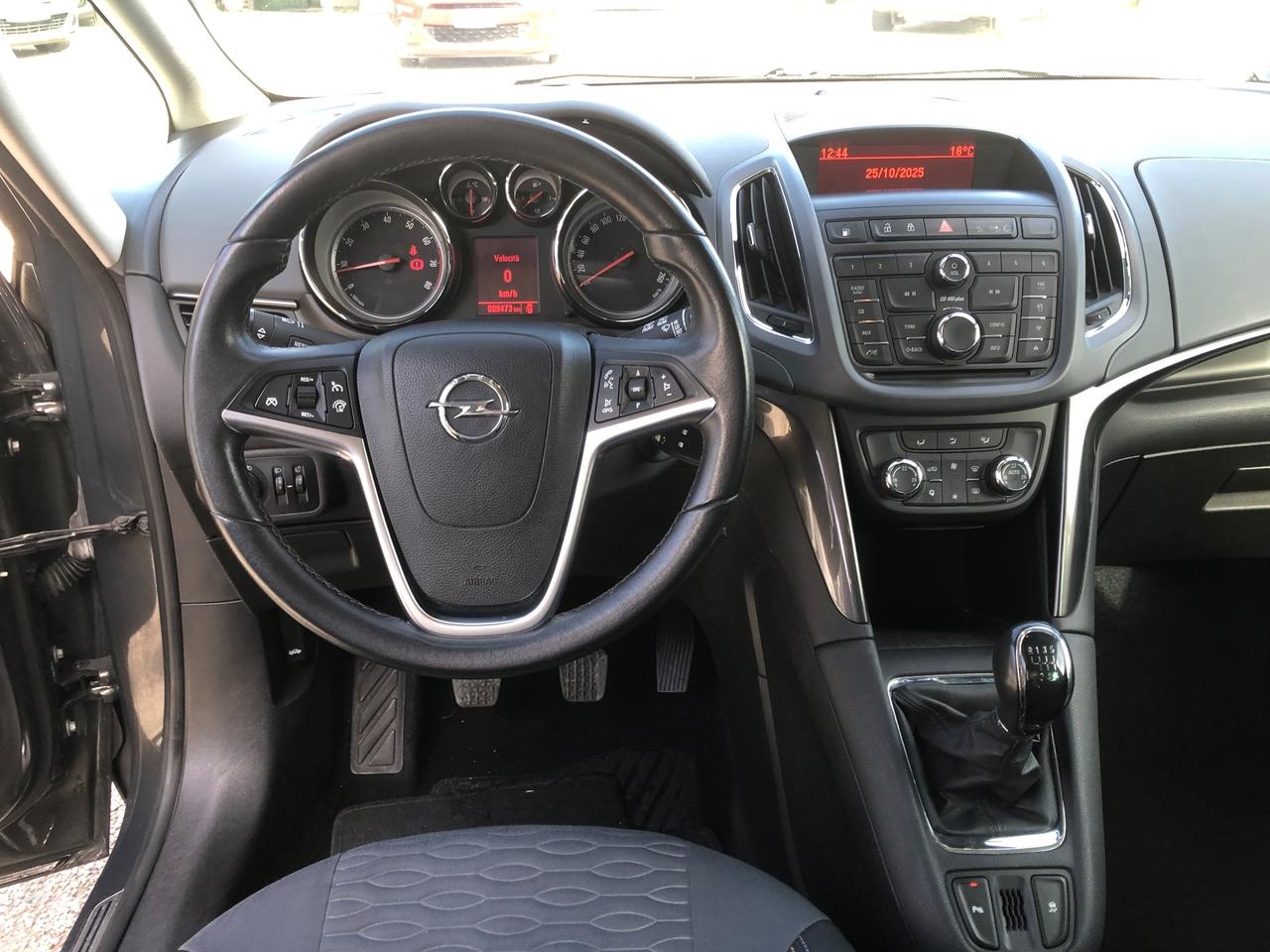 OPEL ZAFIRA TOURER - 7 POSTI - METANO