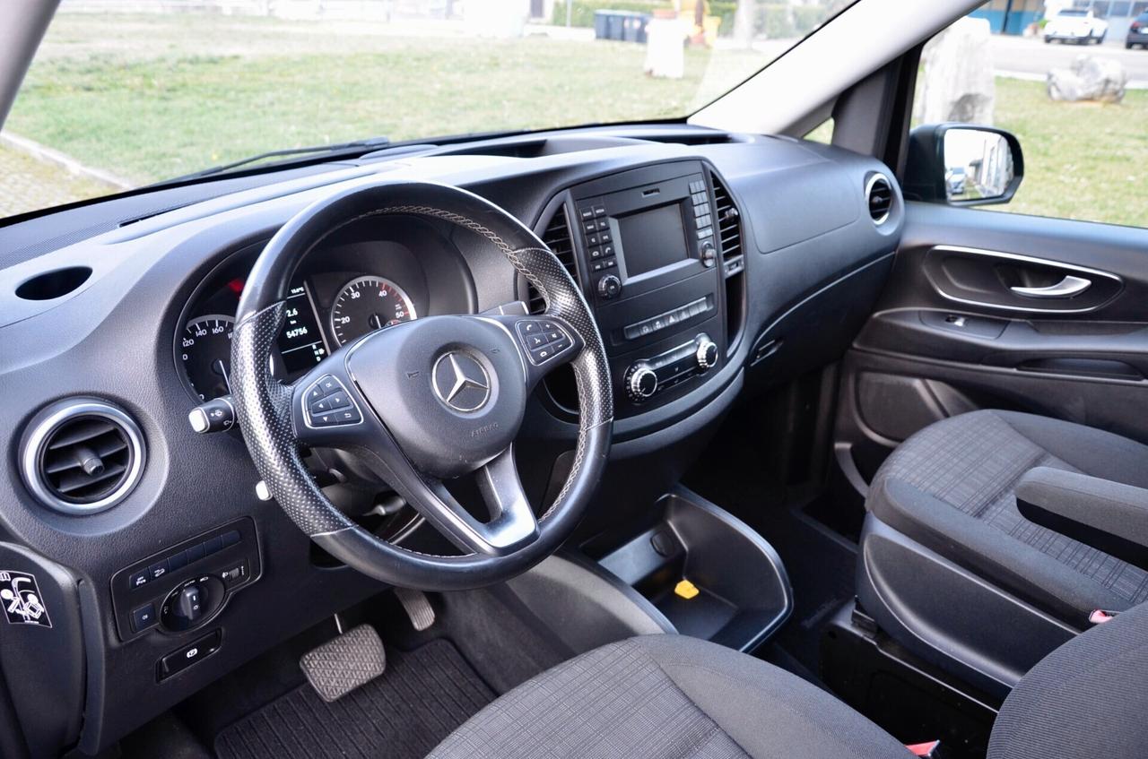 MERCEDES-BENZ VITO TOURER 2.2d 4matic 190cv AUT 8 POSTI, EXTRA LONG, VETTURA PRIVATA, UFF ITALIANA, RETROCAMERA, NAVI, PERMUTE