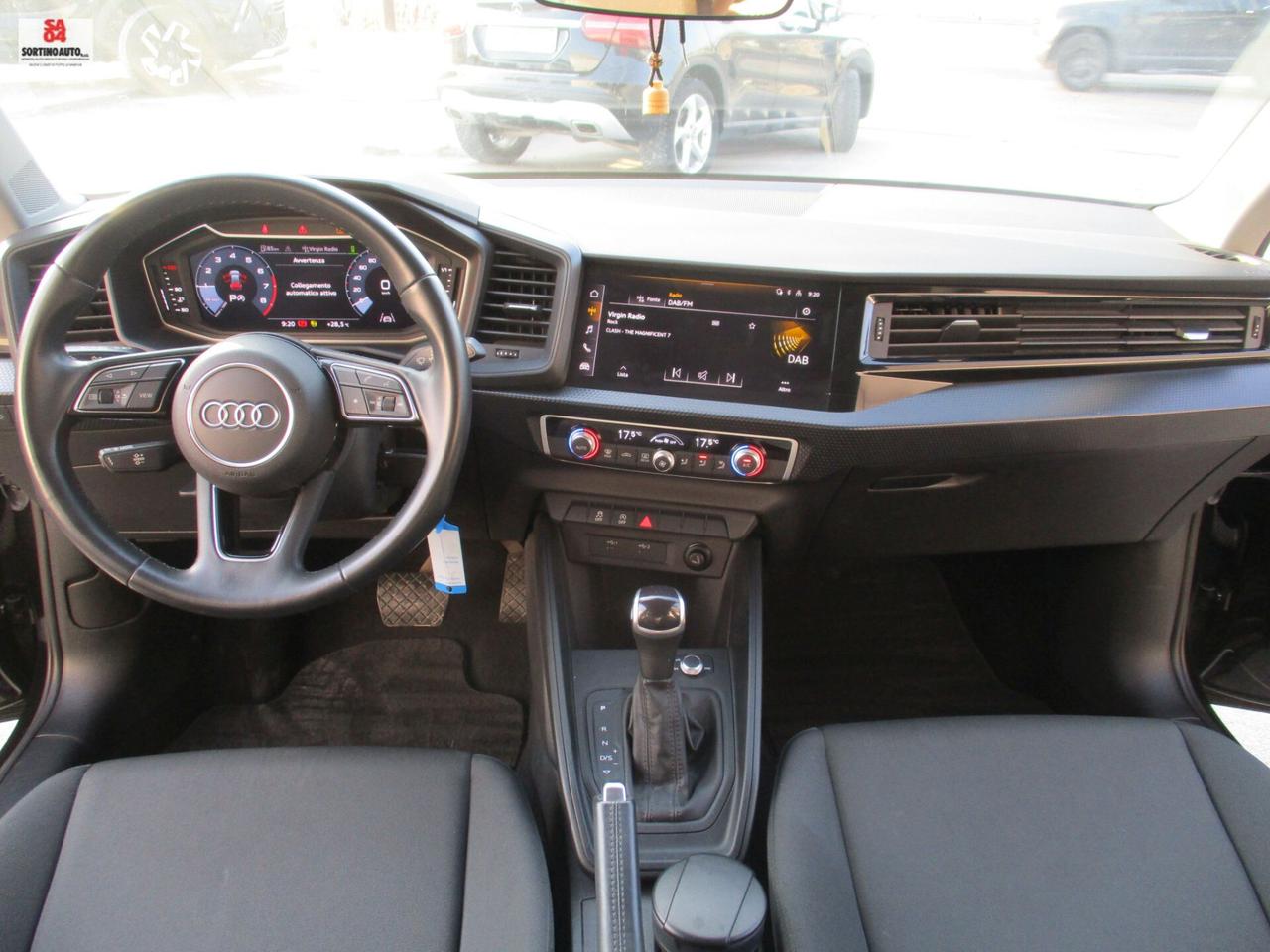 Audi A1 SPB 25 TFSI S tronic Identity Black95cv 4/2023 KM30000 FULL