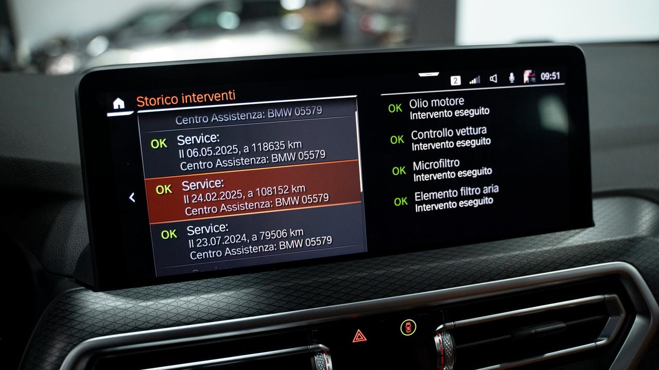 Bmw X4 XDRIVE20D MHEV 48V MSPORT AUTO TETTO PACK LUCI PELLE XENO FULL OPTIONAL