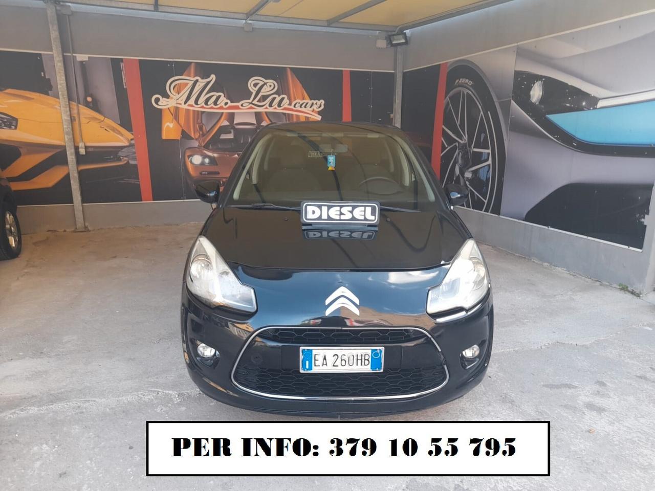 Citroen C3 exclusive 1.4cc diesel 12 mesi garanzia-2010