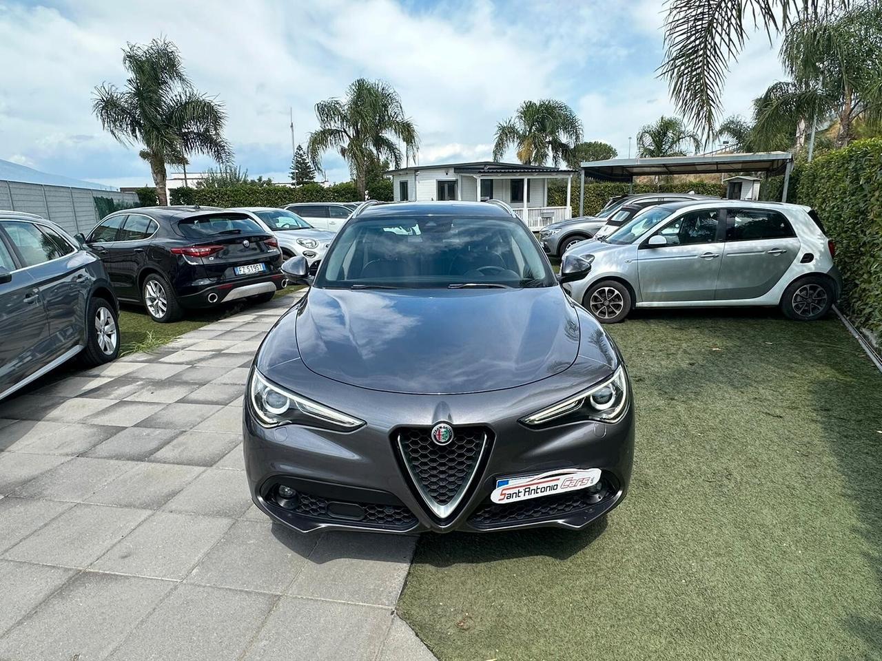 Alfa Romeo Stelvio 2.2 Turbodiesel 210 CV AT8 Q4 Executive CERCHI 20'' PELLE