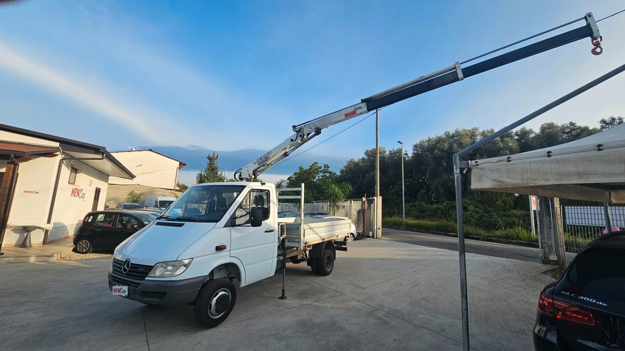 Mercedes Benz sprinter 413 dci con gru gemellato