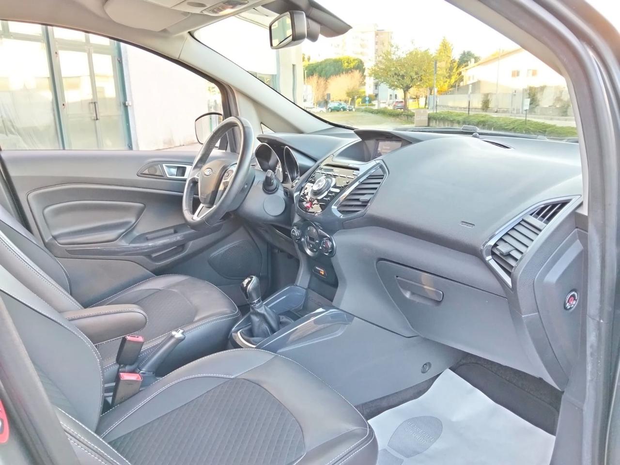 Ford EcoSport 1.5 TDCi 95 CV Titanium S*Pelle*Navi*Camera*E6