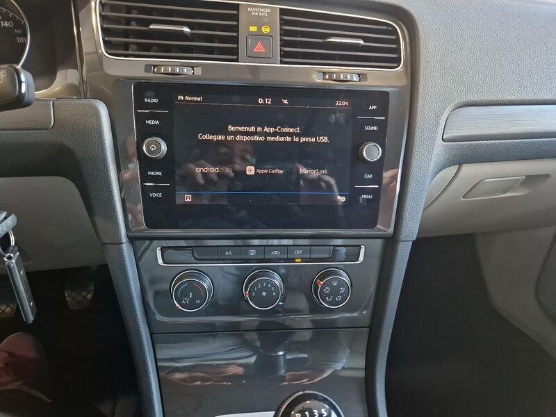 Volkswagen Golf 7ª serie 1.5 TSI 130 CV EVO 5p. Trendline BlueMotion