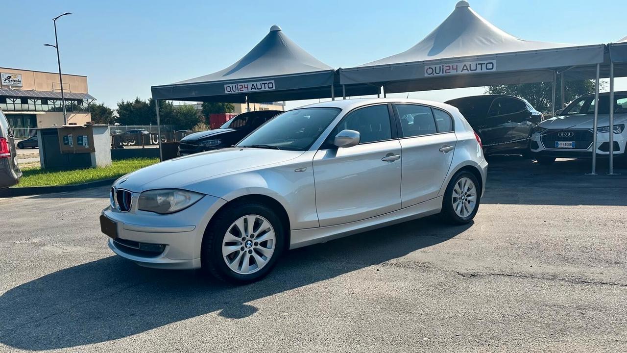 Bmw118d 2.0 D143CV cat 5 porte KM CERTIFICATI-UNICO PROPRIETARIO
